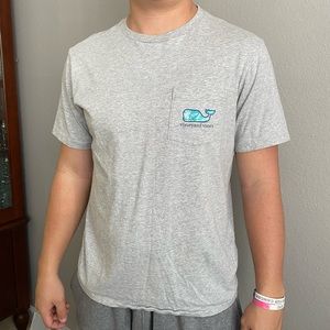 Men’s Gray Vineyard Vine’s Shirt